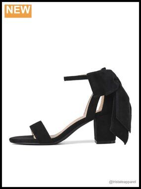 Women's High Block Heel Sandals Open Toe Buckle Comfortable Wedding Dress Shoes